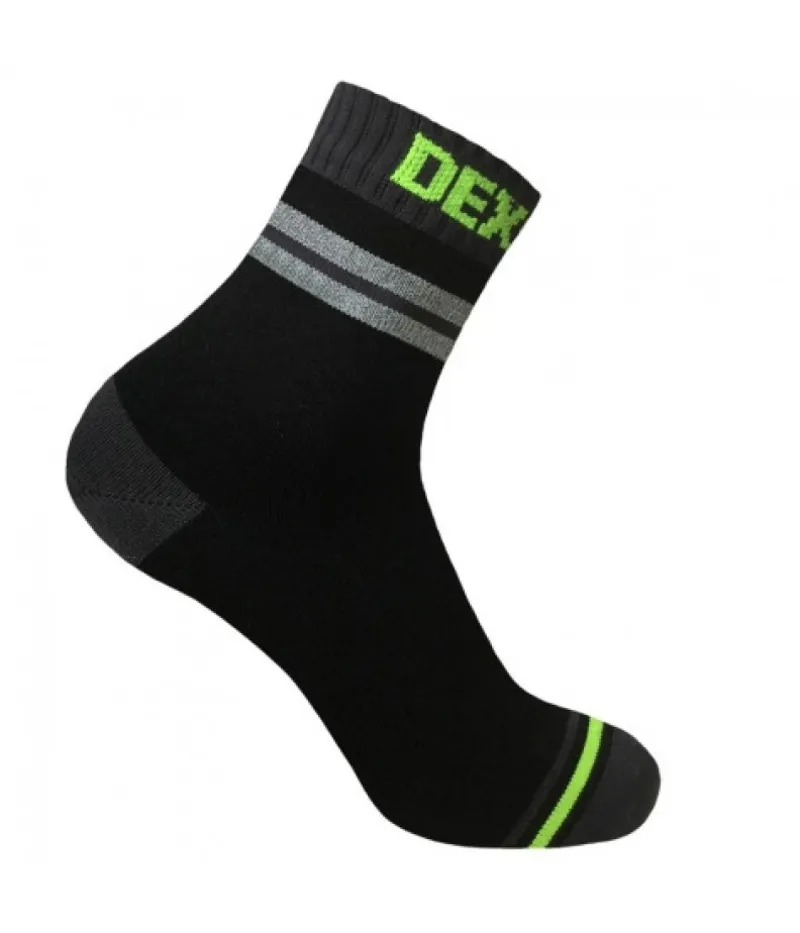 DexShell Waterproof Pro Visibility Cycling Socks - Grey